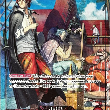 Shanks (2025 PSA Magazine Promo) [One Piece Promotion Cards]