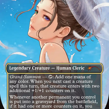 Yuna, Grand Summoner (Borderless) [Wizards Play Network 2025]