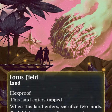 Lotus Field (0068) (Borderless) [Edge of Eternities: Stellar Sights]