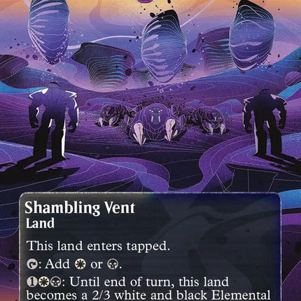 Shambling Vent (0173) (Borderless) (Galaxy Foil) [Edge of Eternities: Stellar Sights]