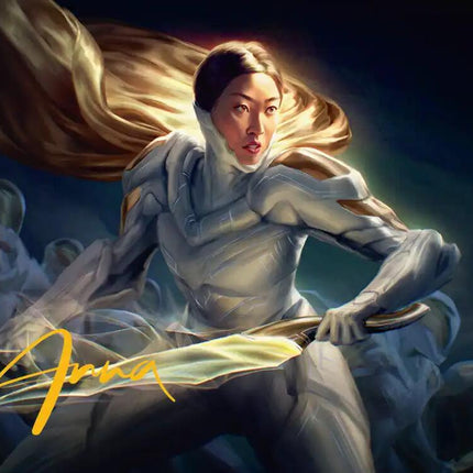 Cosmogrand Zenith Art Card (Gold-Stamped Signature) [Edge of Eternities Art Series]