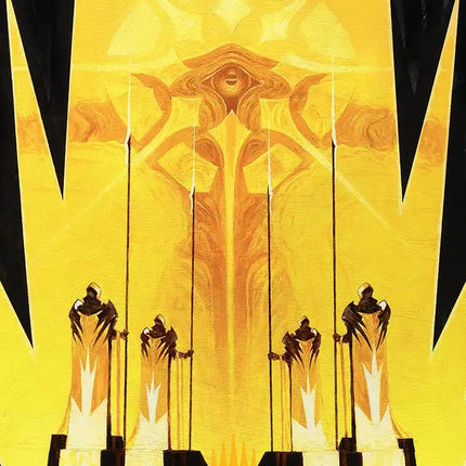 Hardlight Containment Art Card (Gold-Stamped Planeswalker Symbol) [Edge of Eternities Art Series]