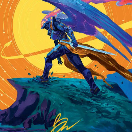 Astelli Reclaimer Art Card (Gold-Stamped Signature) [Edge of Eternities Art Series]