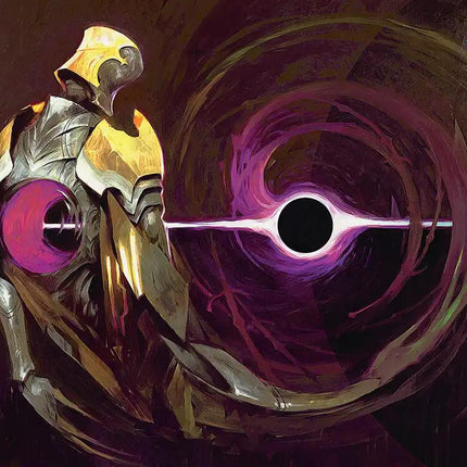 Gravkill Art Card (Gold-Stamped Planeswalker Symbol) [Edge of Eternities Art Series]