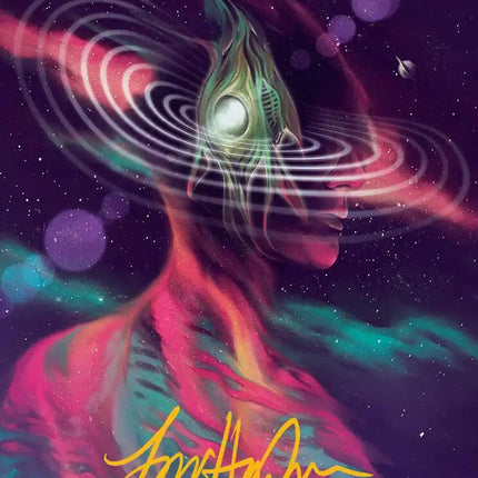 Terrasymbiosis Art Card (Gold-Stamped Signature) [Edge of Eternities Art Series]