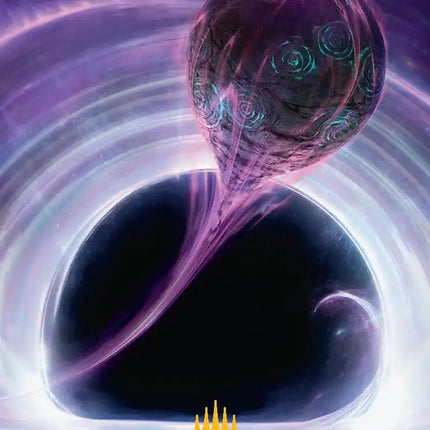 Susur Secundi, Void Altar Art Card (Gold-Stamped Planeswalker Symbol) [Edge of Eternities Art Series]