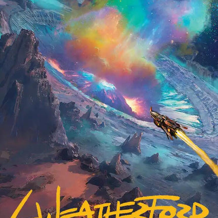 Meteor Crater Art Card (Gold-Stamped Signature) [Edge of Eternities Art Series]
