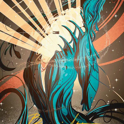 Swarmyard Art Card (Gold-Stamped Signature) [Edge of Eternities Art Series]