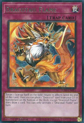Dracotail Flame [JUSH-EN011] Rare