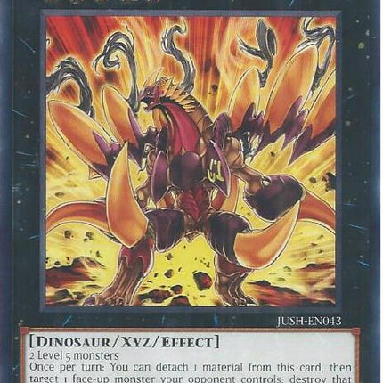 Number 61: Volcasaurus [JUSH-EN043] Rare