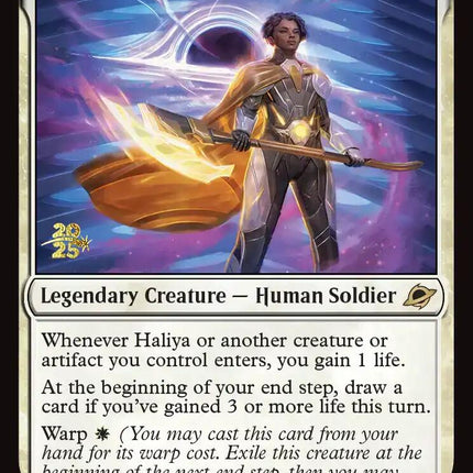 Haliya, Guided by Light [Edge of Eternities Prerelease Promos]