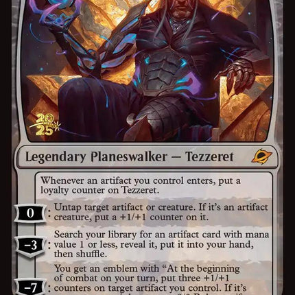 Tezzeret, Cruel Captain [Edge of Eternities Prerelease Promos]