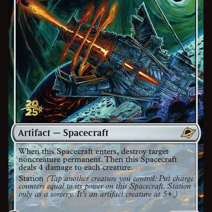 Extinguisher Battleship [Edge of Eternities Prerelease Promos]