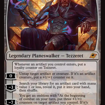 Tezzeret, Cruel Captain (Promo Pack) [Edge of Eternities Promo Pack]