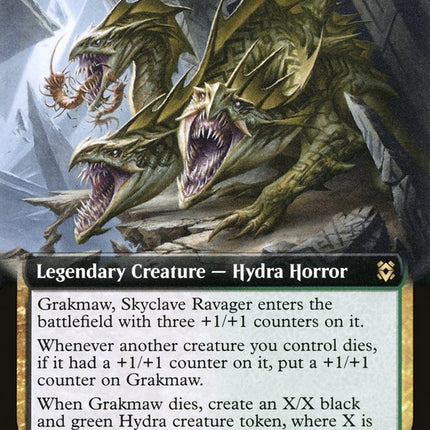 Grakmaw, Skyclave Ravager (Extended Art) [Zendikar Rising]