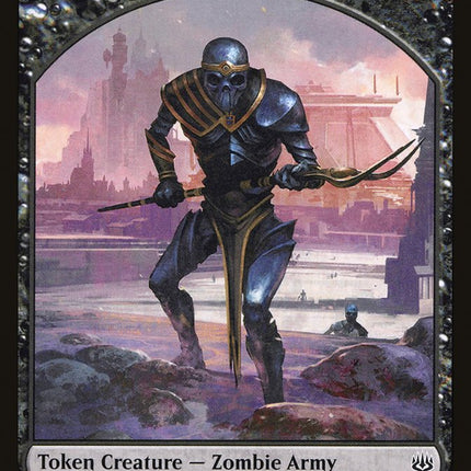 Zombie Army Token (008/019) [War of the Spark Tokens]