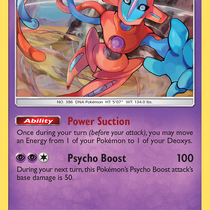 Deoxys (SM164) [Sun & Moon: Black Star Promos]
