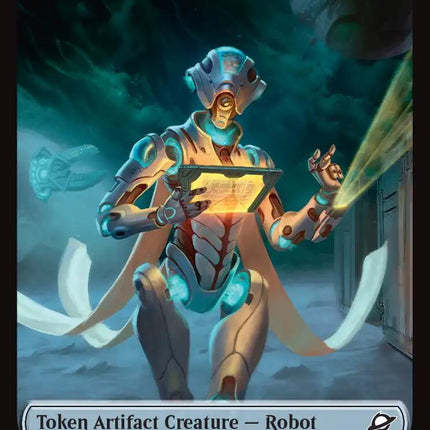 Robot // Lander (0008) Double-Sided Token [Edge of Eternities Tokens]