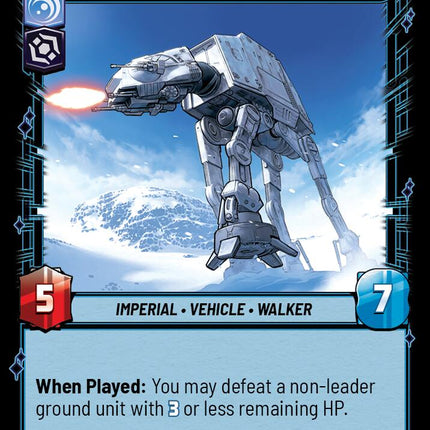 Blizzard One (99/104) - Veers at the Helm (99/104) [Intro Battle: Hoth]