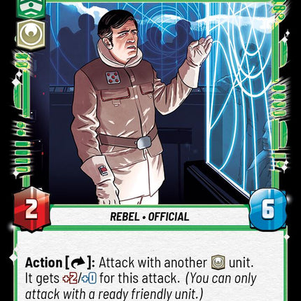 General Rieekan (23/104) - Stalwart Tactician (23/104) [Intro Battle: Hoth]