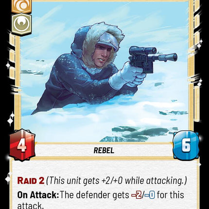 Han Solo (10/104) - Scruffy-Looking Nerf Herder (10/104) [Intro Battle: Hoth]