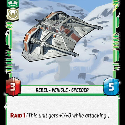 Rogue Squadron Speeder (4/104) (4/104) [Intro Battle: Hoth]
