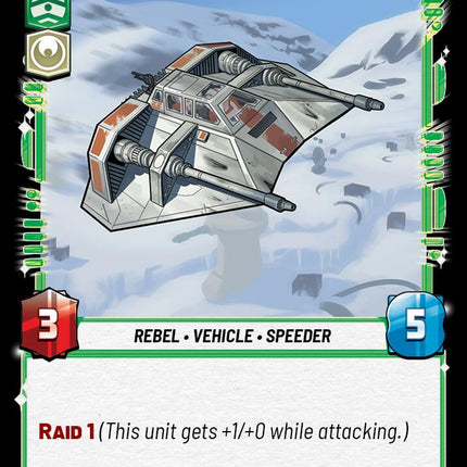 Rogue Squadron Speeder (17/104) (17/104) [Intro Battle: Hoth]