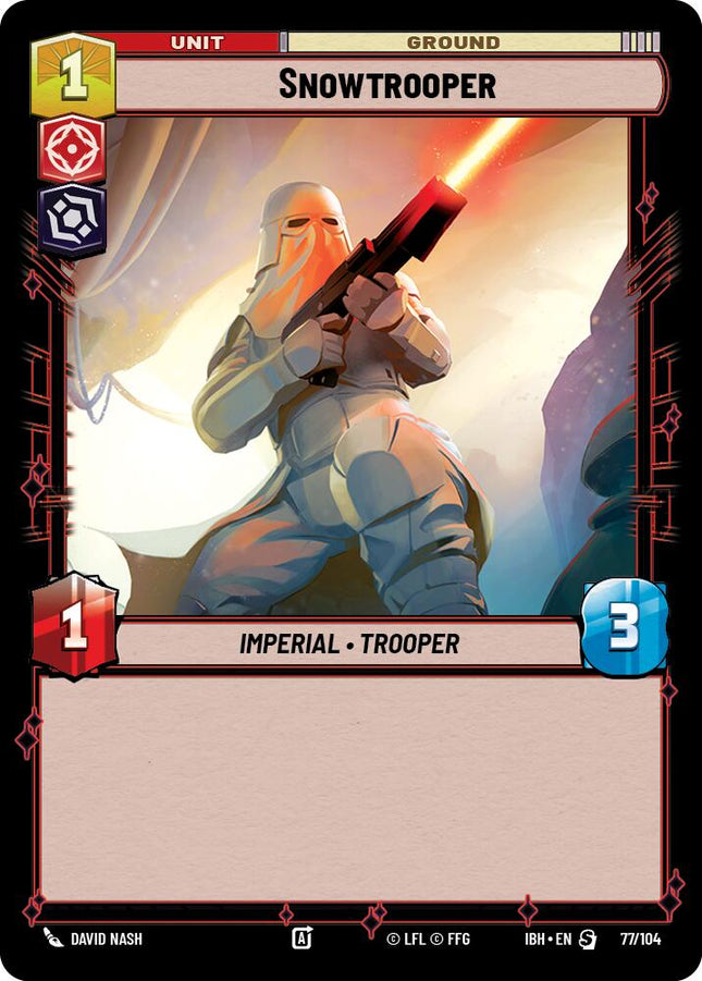 Snowtrooper (77/104) (77/104) [Intro Battle: Hoth]