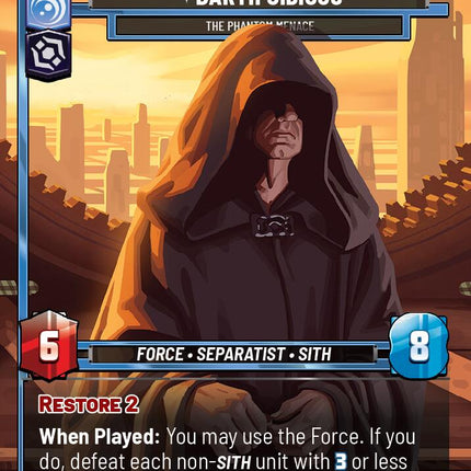 Darth Sidious (95) - The Phantom Menace (95) [Organized Play Promos]