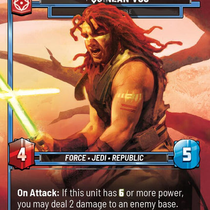Quinlan Vos (85) - Dark Disciple (85) [Organized Play Promos]