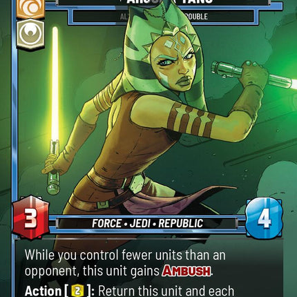 Ahsoka Tano (83) - Always Ready For Trouble (83) [Organized Play Promos]