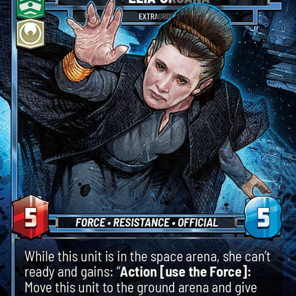 Leia Organa (80) - Extraordinary (80) [Organized Play Promos]