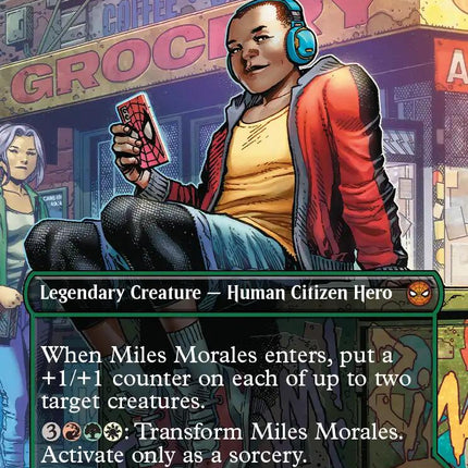 Miles Morales (0200) (Borderless) [Marvel's Spider-Man]
