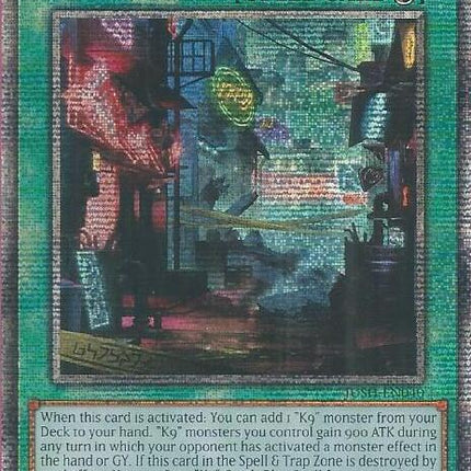 "A Case for K9" (Starlight Rare) [JUSH-EN040] Starlight Rare