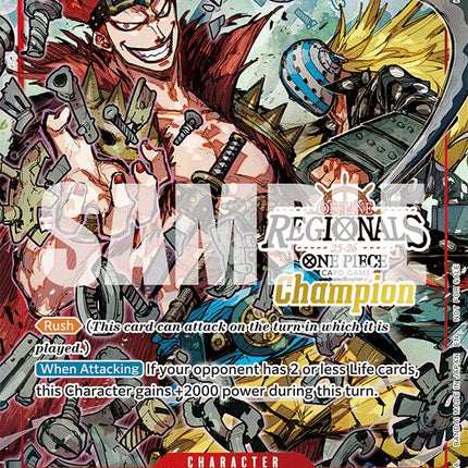 Kid & Killer (Offline Regional Champion Card Set 2025 Vol.2) [One Piece Promotion Cards]