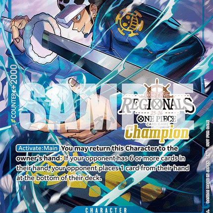 Trafalgar Law (Offline Regional Champion Card Set 2025 Vol.2) [One Piece Promotion Cards]