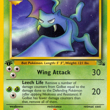 Golbat (34/62) [Fossil 1st Edition]