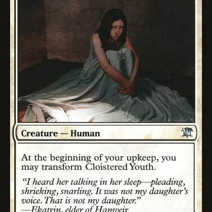 Cloistered Youth // Unholy Fiend [Innistrad]