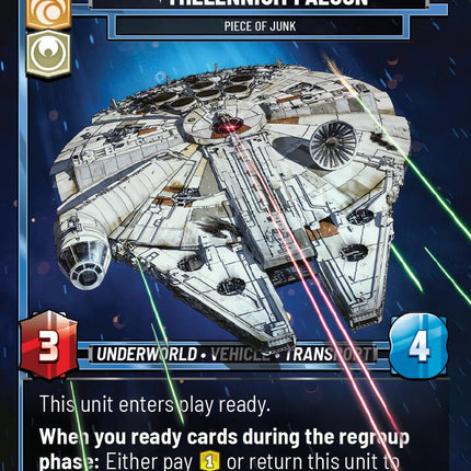Millennium Falcon (92) - Piece of Junk (92) [Organized Play Promos]