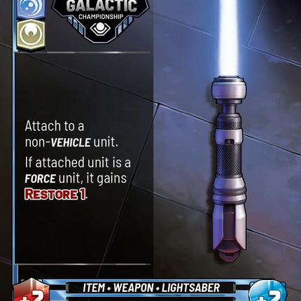 Heirloom Lightsaber (105) (105) [Organized Play Promos]