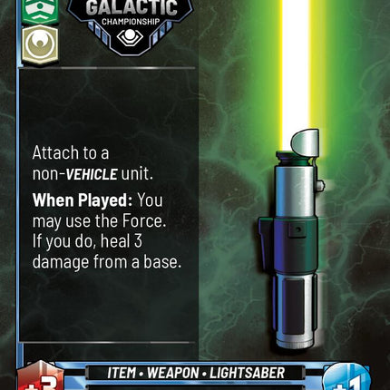 Yoda's Lightsaber (107) (107) [Organized Play Promos]