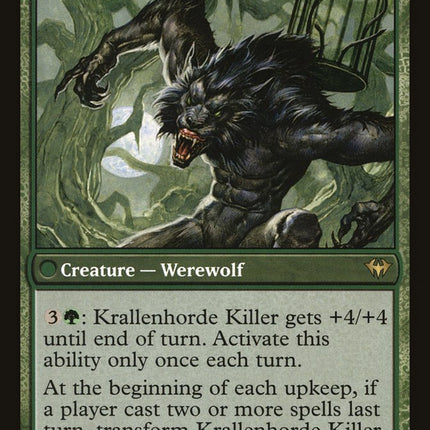 Wolfbitten Captive // Krallenhorde Killer [Dark Ascension]