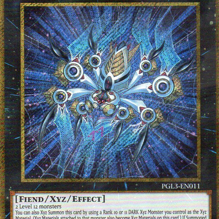 Number 77: The Seven Sins [PGL3-EN011] Gold Secret Rare