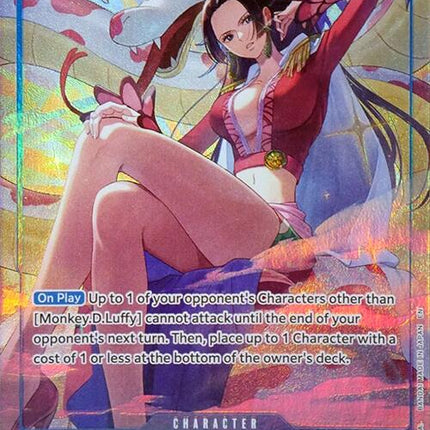 Boa Hancock (Seven Warlords of the Sea Binder Set) (Alternate Art) [One Piece Promotion Cards]