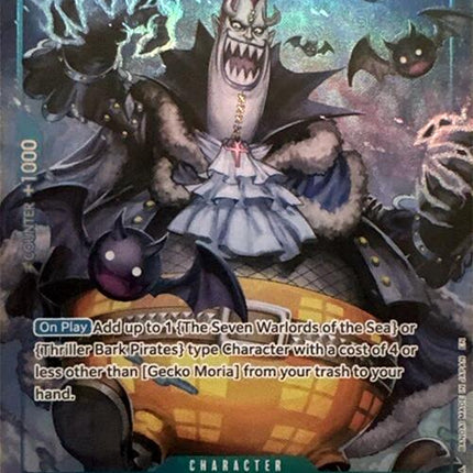 Gecko Moria (Seven Warlords of the Sea Binder Set) [One Piece Promotion Cards]