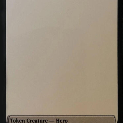 Blank Hero Token [FINAL FANTASY Tokens]