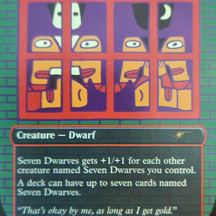 Seven Dwarves (0818) (Rainbow Foil) [Secret Lair Drop Series]