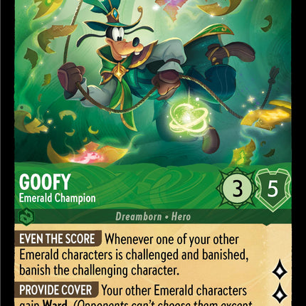 Goofy - Emerald Champion (25) [Promo Cards]