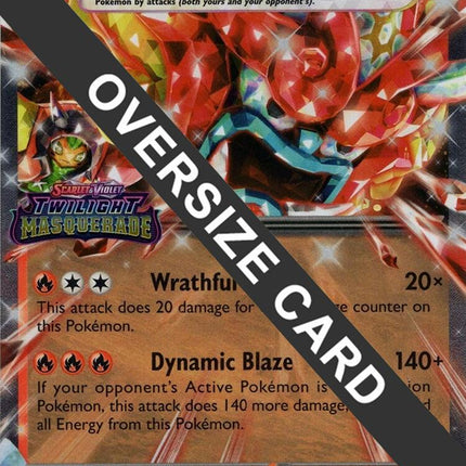 Hearthflame Mask Ogerpon ex (040/167) (Jumbo Card) [Scarlet & Violet: Twilight Masquerade]