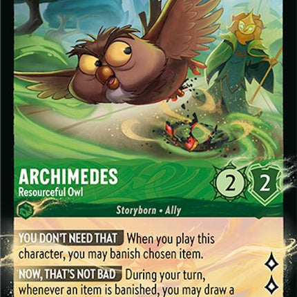 Archimedes - Resourceful Owl (34/P2) [Promo Cards]